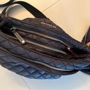 MZ Wallace Crosby Hobo gently used. 3 straps for versatility, pouch.